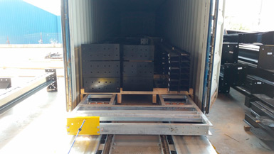 Container loaded