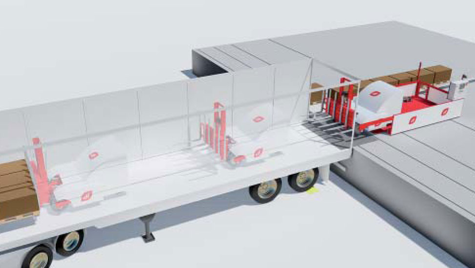 Automatic truck Loading Systems in Spain
